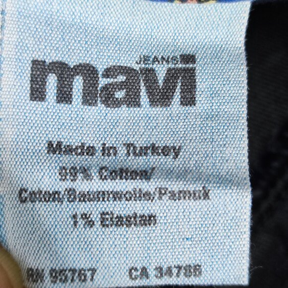 Mavi Molly Mid-rise Bootcut Jeans women's size 28/34 indigo blue mid-weight - Picture 7 of 13